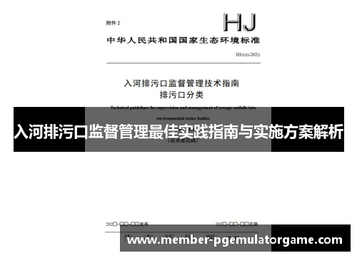 入河排污口监督管理最佳实践指南与实施方案解析