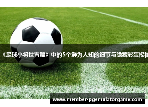 《足球小将世青篇》中的5个鲜为人知的细节与隐藏彩蛋揭秘